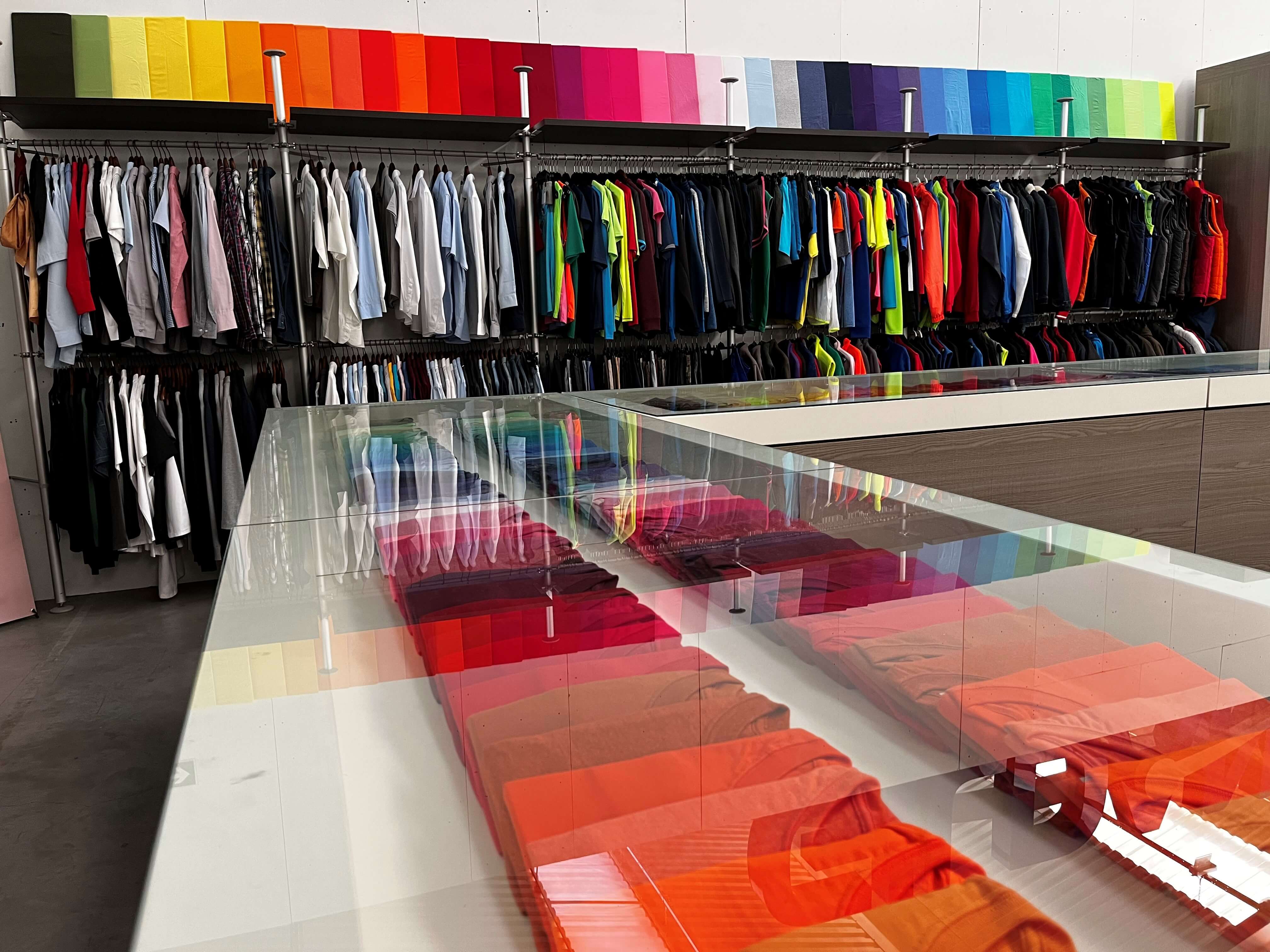 Produktmix: Hoodies, Jacken, Workwear