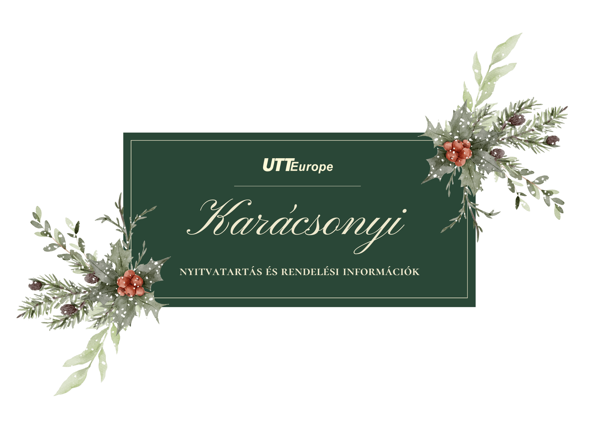 Holiday Opening Hours