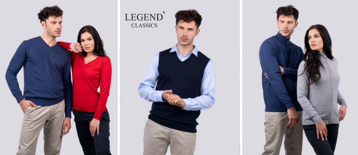 LEGEND CLASSICS – Die neue Strickkollektion ist daAlle Softshells, jetzt bis Jahresende zum Aktionspreis!