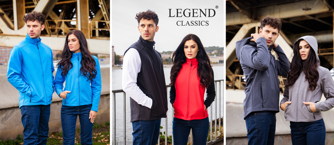 Legend Classics Softshells – Moderný dizajn a spoľahlivá ochrana
Softshelly so zľavou zo skladu a čoskoro prichádzajúce novinky.