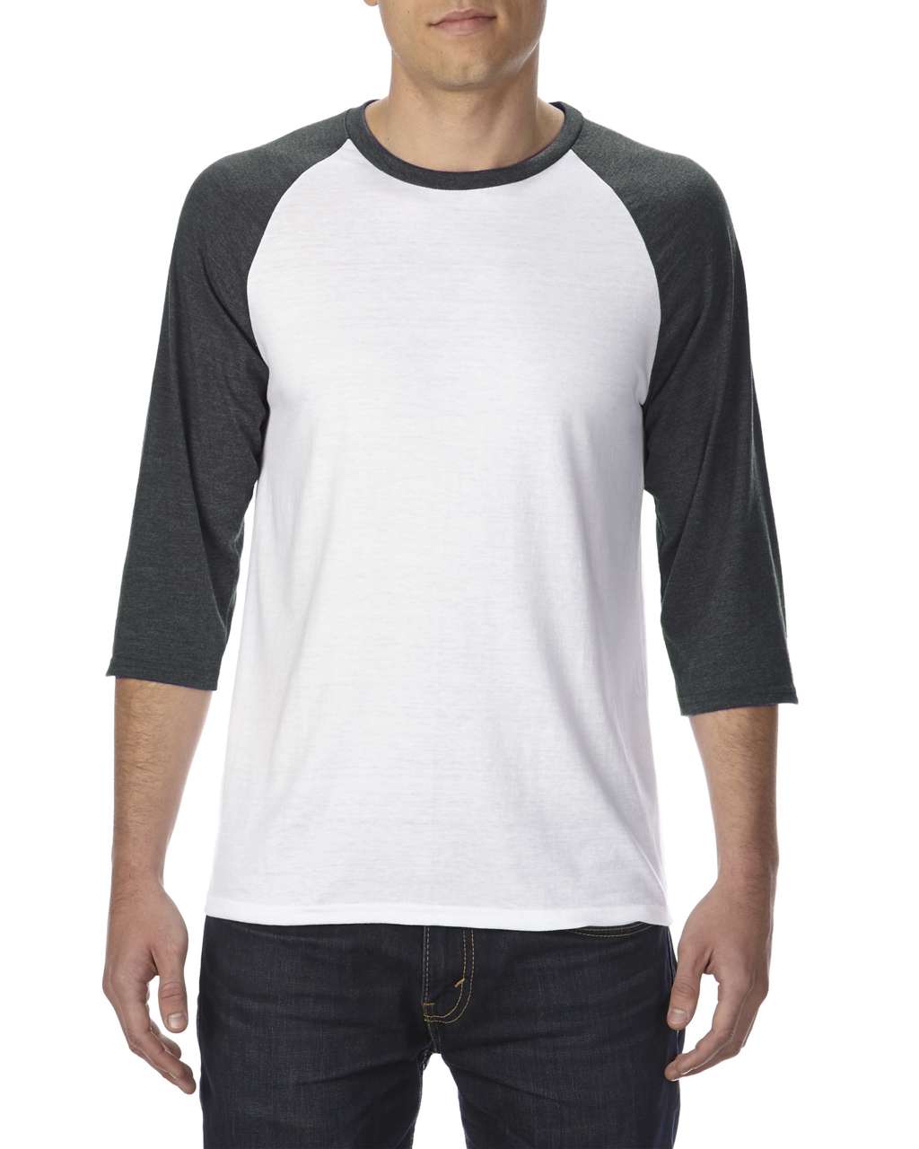 White/Heather Dark Grey