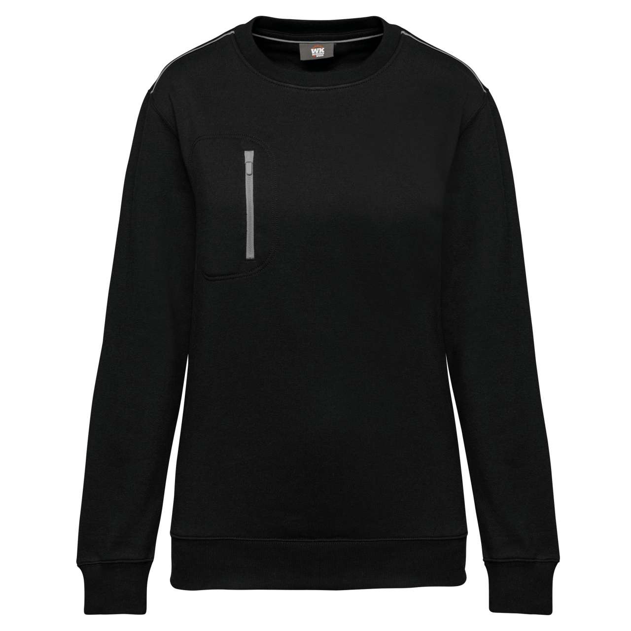 D-WK403-UNISEX DAYTODAY CONTRASTING POCKET SWEATSHIRT