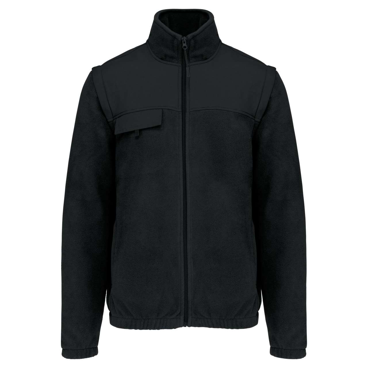 D-WK9105-FLEECE JACKET WITH REMOVABLE SLEEVES