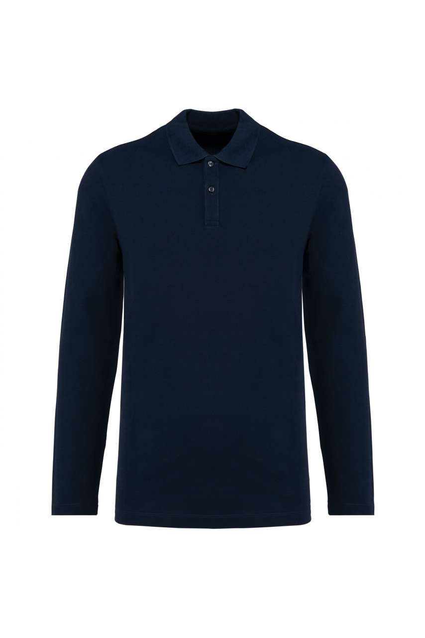 K-PK202-MEN'S LONG-SLEEVED SUPIMA® POLO SHIRT