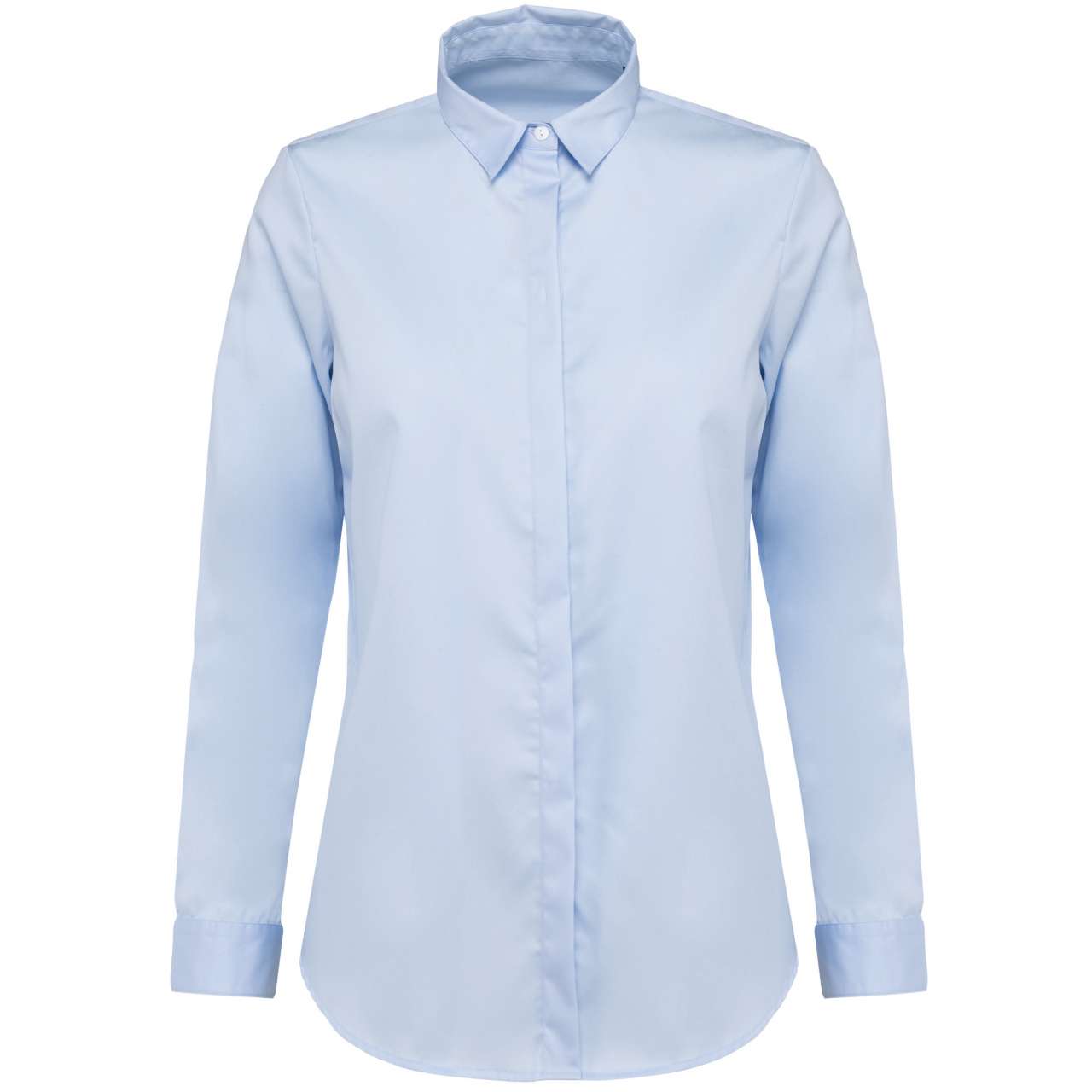 K-PK507-LADIES' LONG-SLEEVED TWILL SHIRT