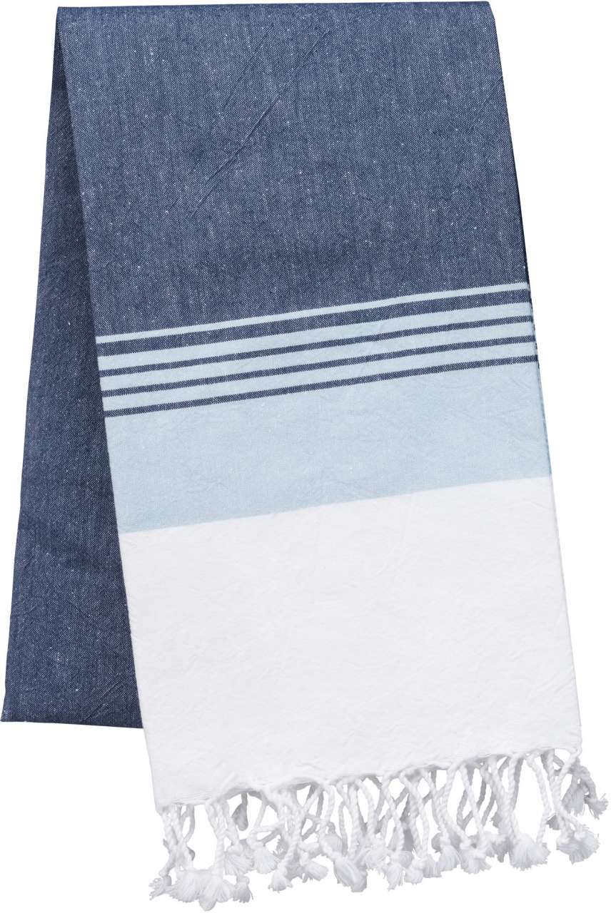 Striped Denim/Sky Blue