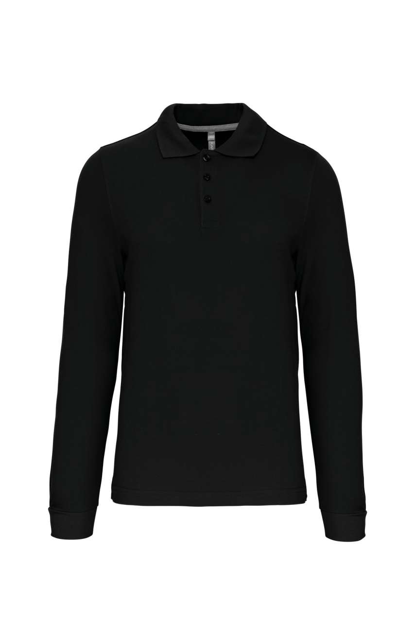 K-KA243-MEN'S LONG-SLEEVED POLO SHIRT