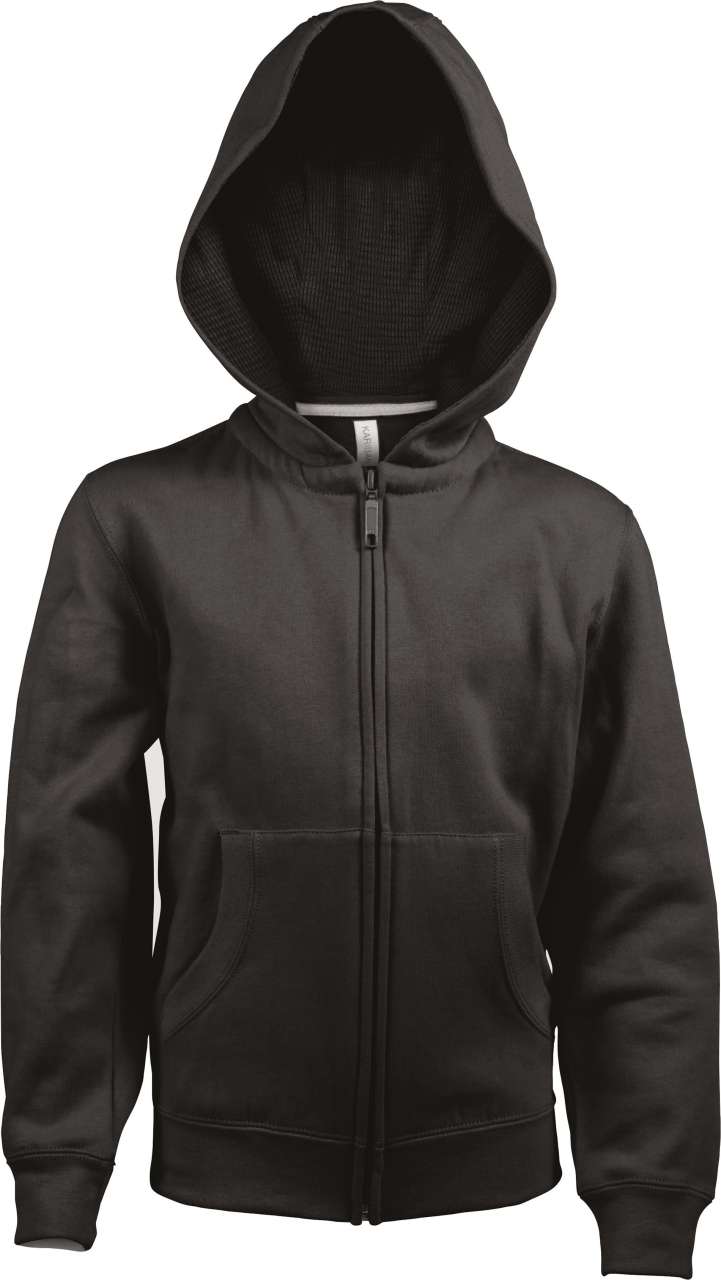 K-KA455-KIDS FULL ZIP HOODED SWEATSHIRT