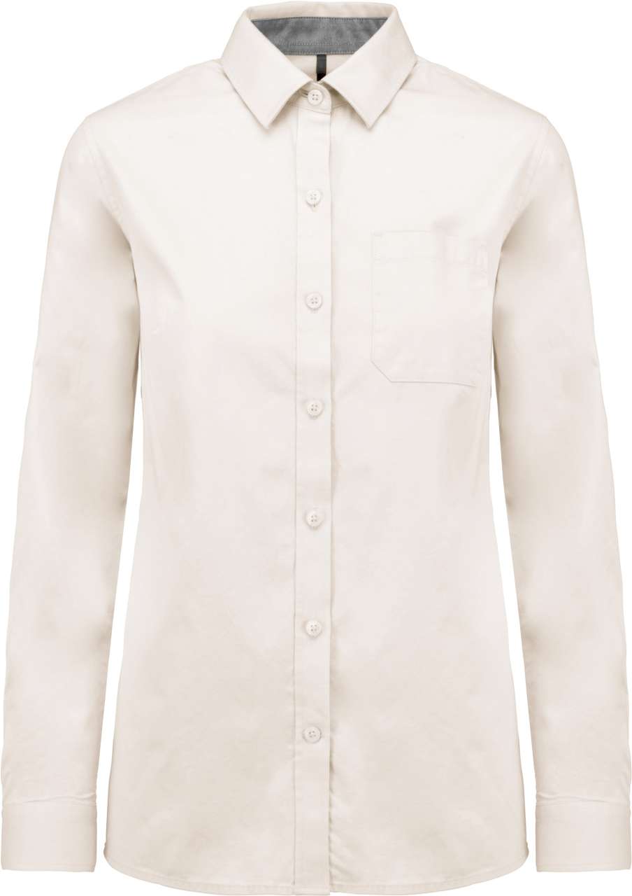K-KA585-LADIES’ NEVADA LONG SLEEVE COTTON SHIRT