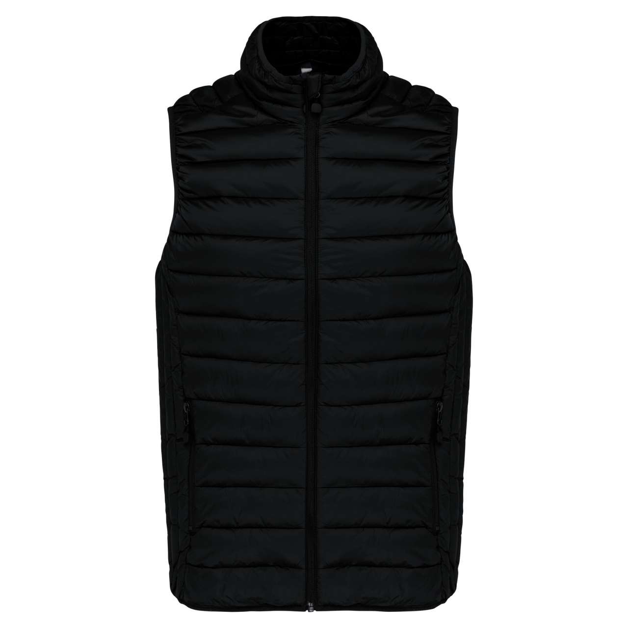K-KA6114-LADIES' LIGHTWEIGHT SLEEVELESS FAKE DOWN JACKET