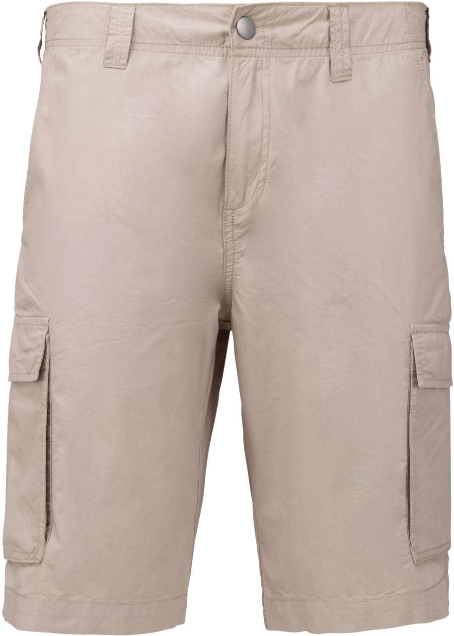 K-KA755-MEN'S LIGHTWEIGHT MULTIPOCKET BERMUDA SHORTS
