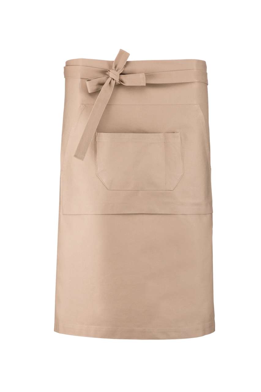 K-KA887-COTTON LONG APRON