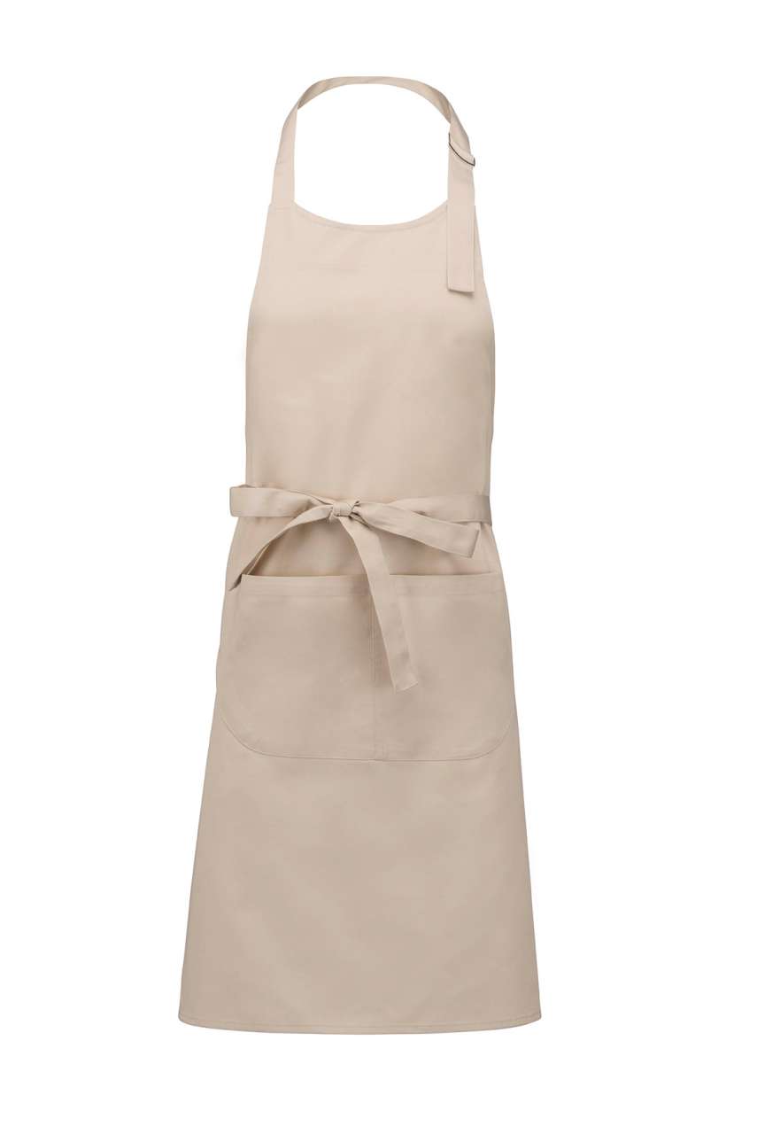 K-KA890-POLYESTER COTTON APRON WITH POCKET