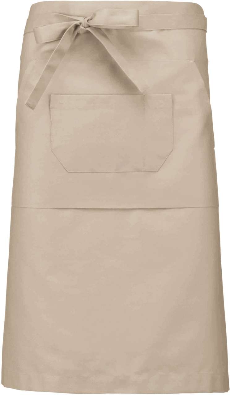 K-KA897-POLYCOTTON LONG APRON