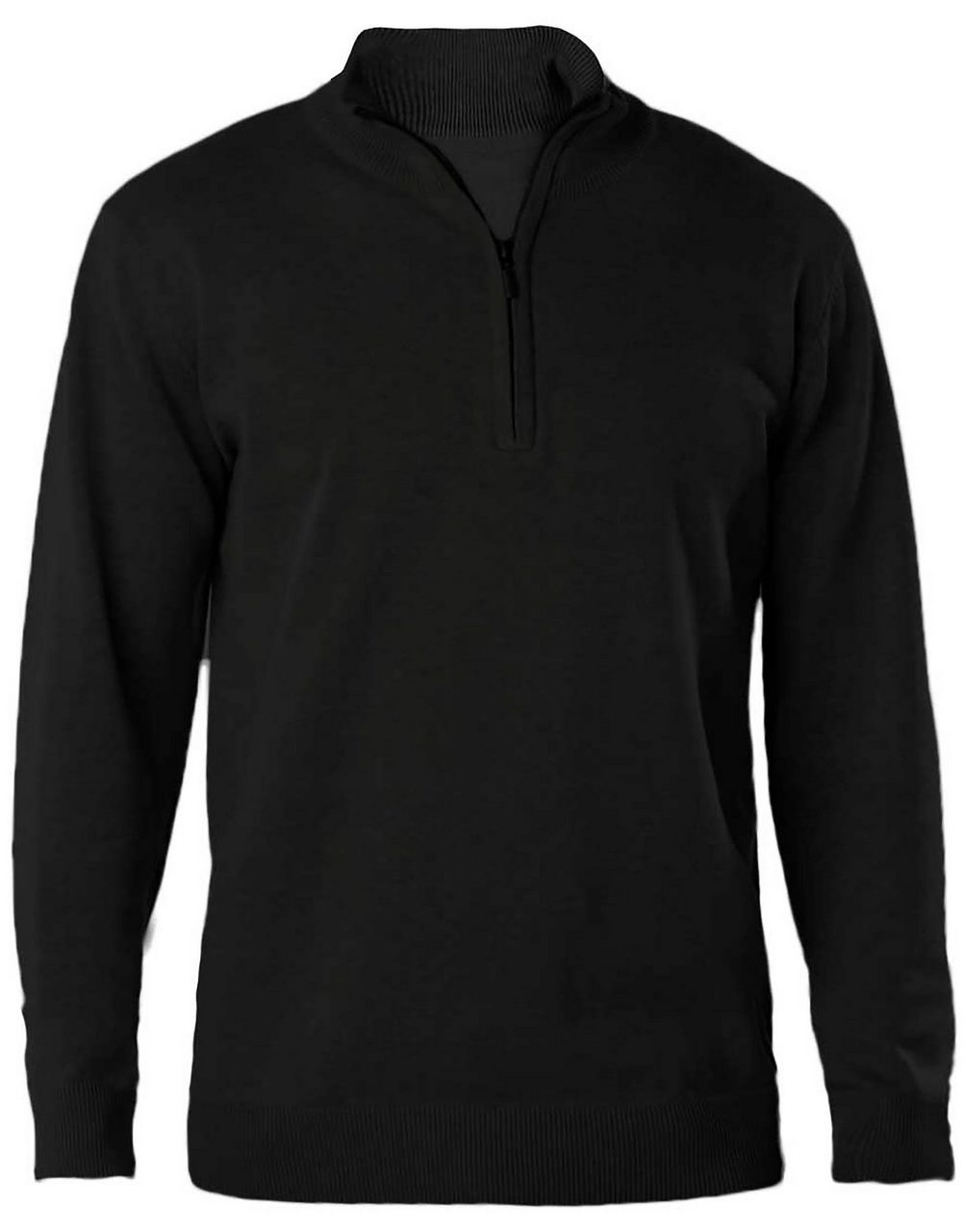 K-KA970-MEN'S ZIP NECK JUMPER
