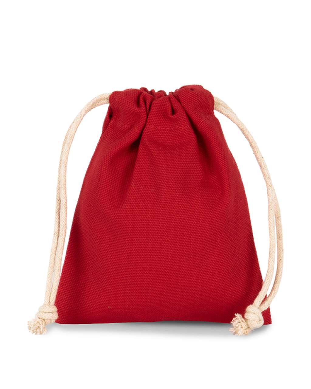 KI0748 COTTON BAG WITH DRAWCORD CLOSURE SMALL SIZE