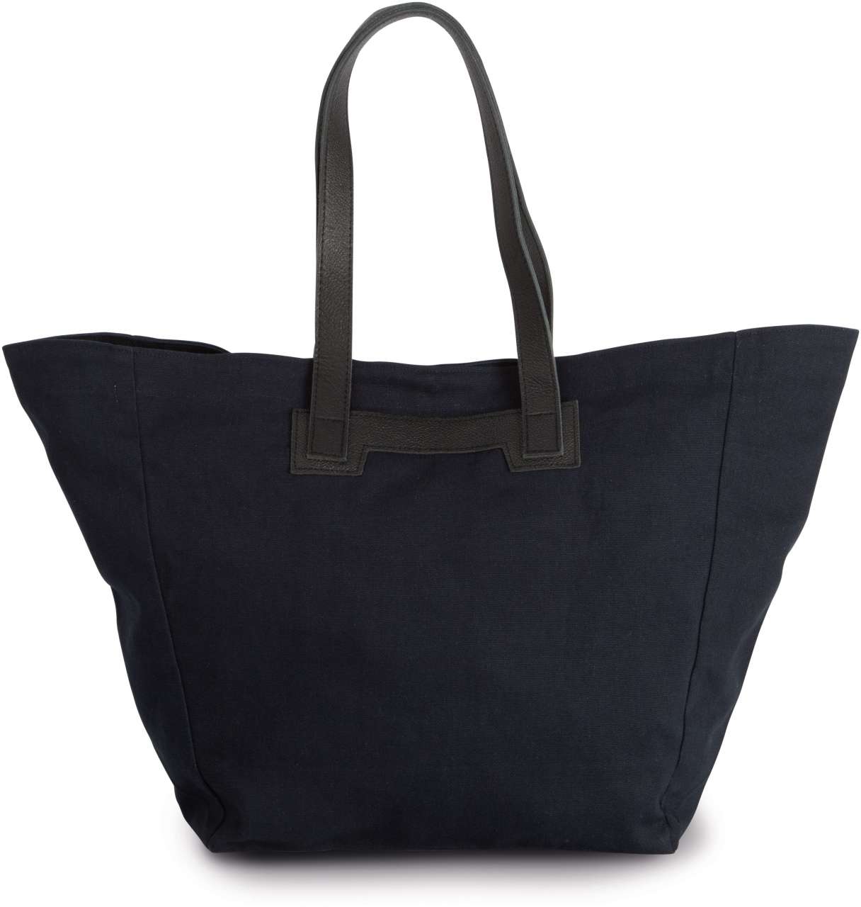 K-KI0280-HANDBAG WITH LEATHER HANDLES