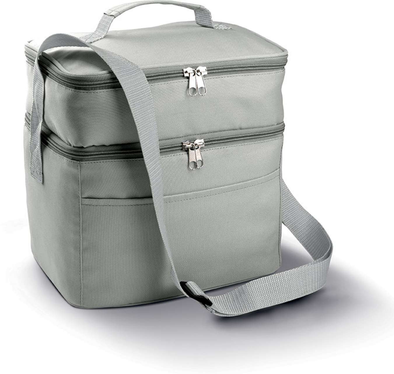 K-KI0317-DOUBLE COMPARTMENT COOLER BAG