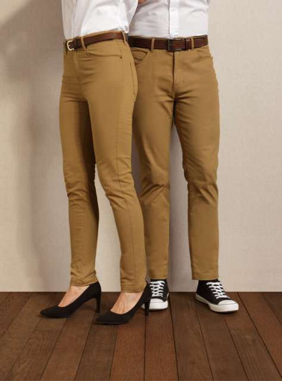 P-PR570L-LADIES' PERFORMANCE CHINO JEANS