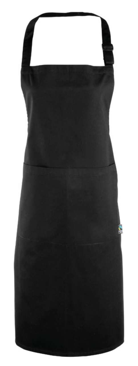 COTTON BIB APRON, FAIRTRADE & ORGANIC CERTIFIED