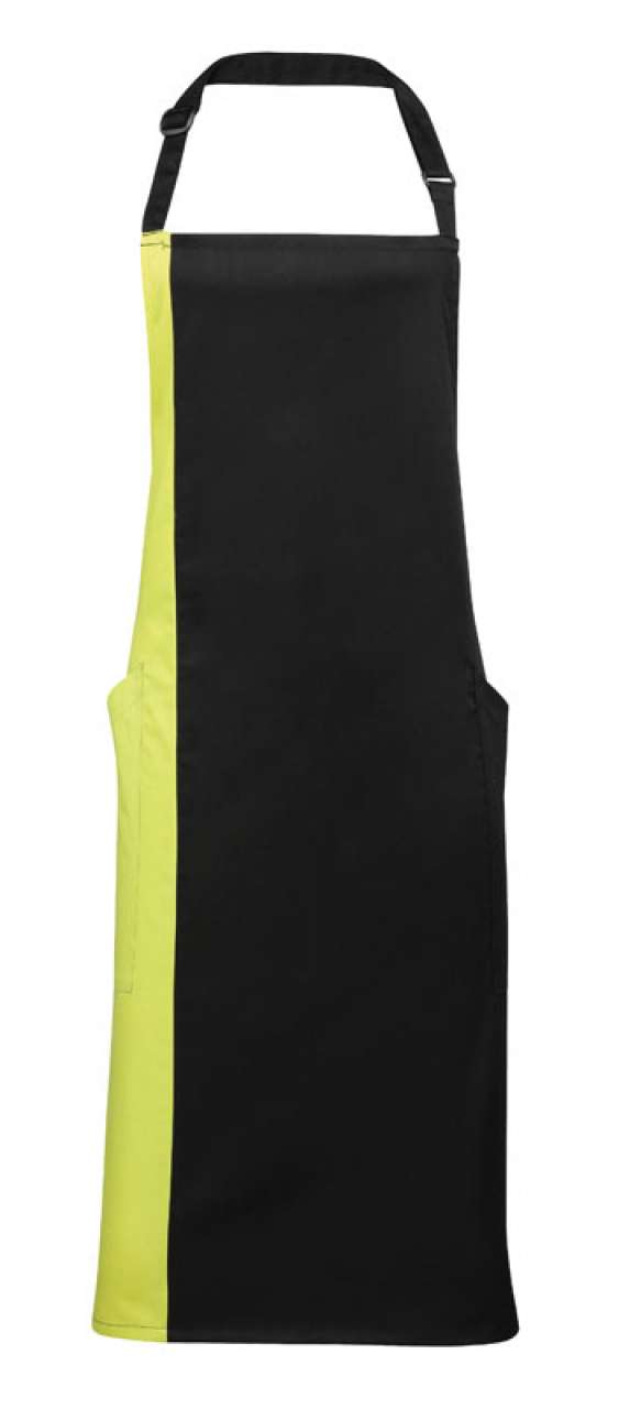 COLOURS COLLECTION’ CONTRAST BIB APRON