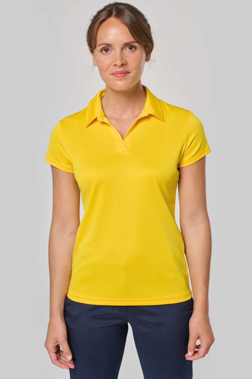 P-PA483-LADIES' SHORT-SLEEVED POLO SHIRT