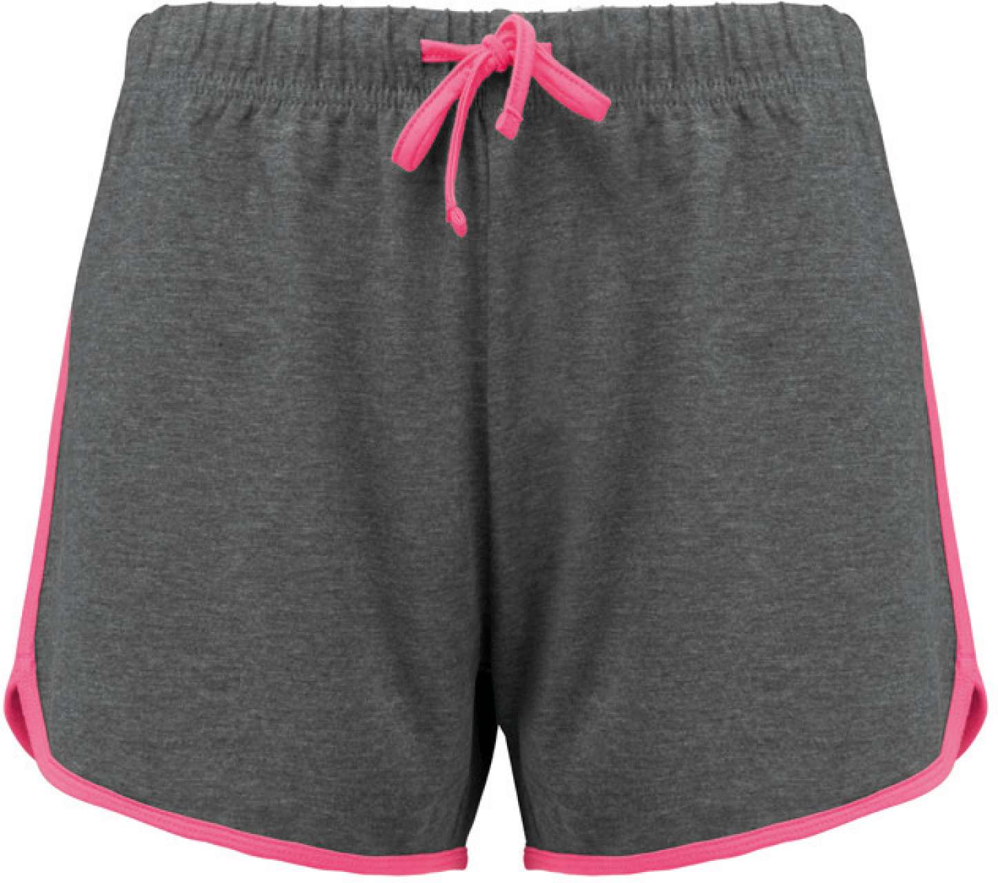Grey Heather/Fluorescent Pink