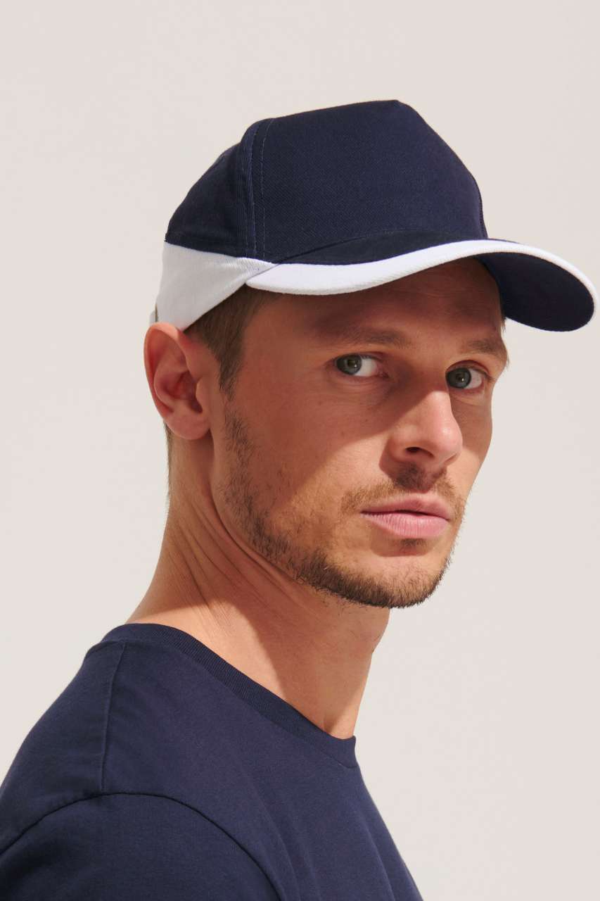 S-SO00595-SOL'S BOOSTER - 5 PANEL CONTRASTED CAP