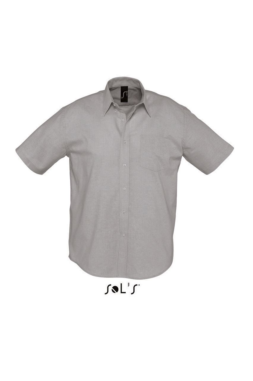 S-SO16010-SOL'S BRISBANE - SHORT SLEEVE OXFORD MEN'S SHIRT