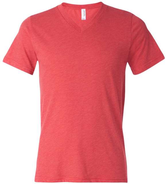 UNISEX TRIBLEND SHORT SLEEVE V-NECK TEE
