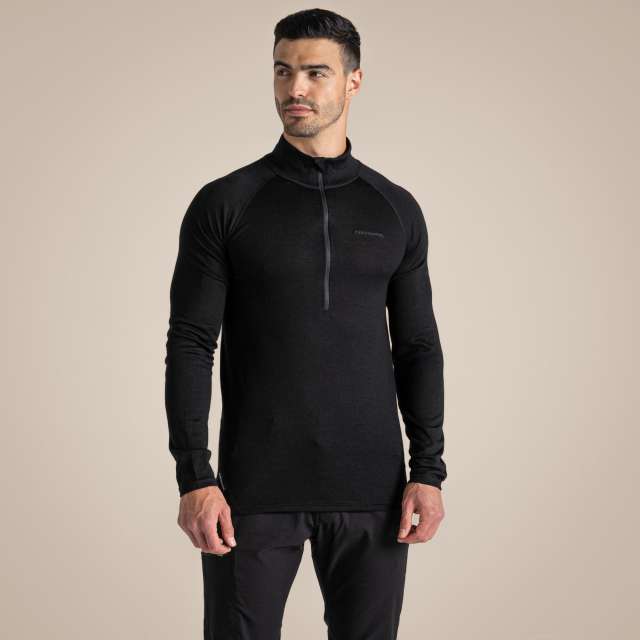 EXPERT MERINO HALF ZIP LONG SLEEVED BASELAYER II