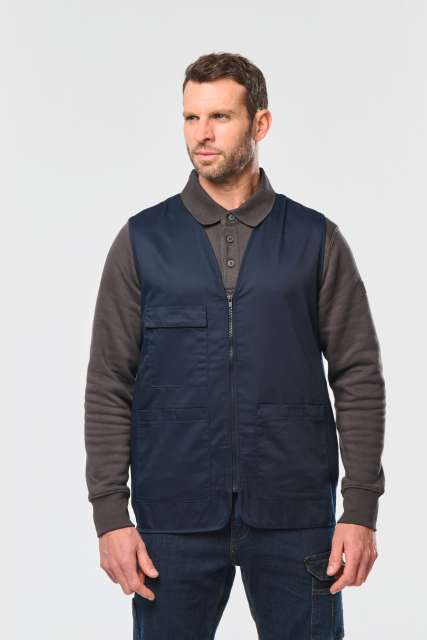 UNISEX POLYCOTTON MULTI-POCKET VEST