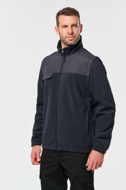 FLEECE JACKET WITH REMOVABLE SLEEVES (ex.KA9105)