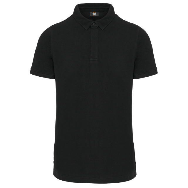MEN'S SHORT SLEEVE STUD POLO SHIRT (ex.KA225)