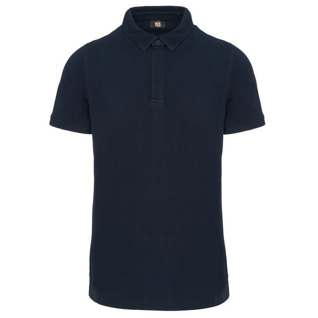 MEN'S SHORT SLEEVE STUD POLO SHIRT (ex.KA225)