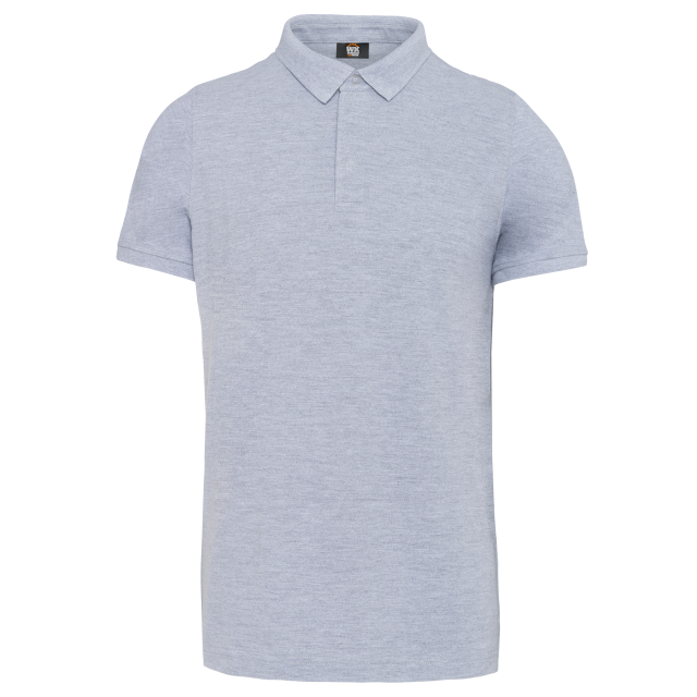 MEN'S SHORT SLEEVE STUD POLO SHIRT (ex.KA225)