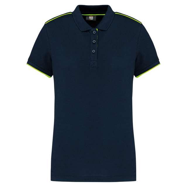 LADIES' SHORT-SLEEVED CONTRASTING DAYTODAY POLO SHIRT (ex.KA271)