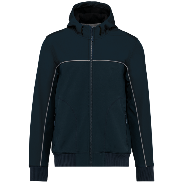UNISEX 3-LAYER TWO-TONE BIONIC SOFTSHELL JACKET