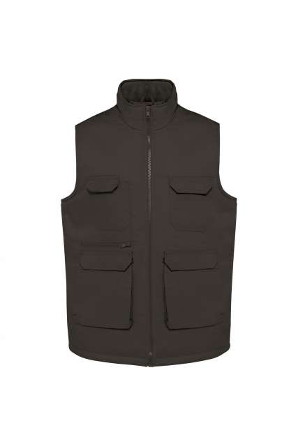 GEFÜTTERTE UNISEX-WESTE AUS  BAUMWOLLPOLYESTER