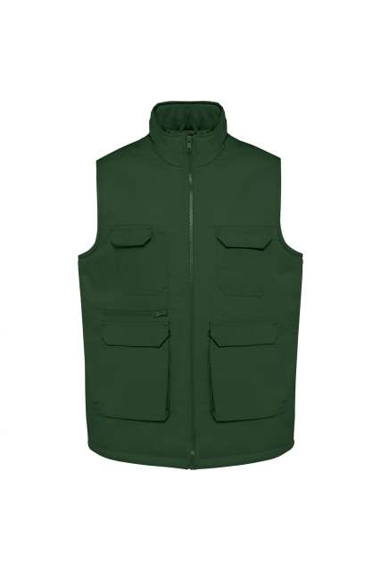 UNISZEX BÉLELT TÖBBZSEBES POLYCOTTON MELLÉNY