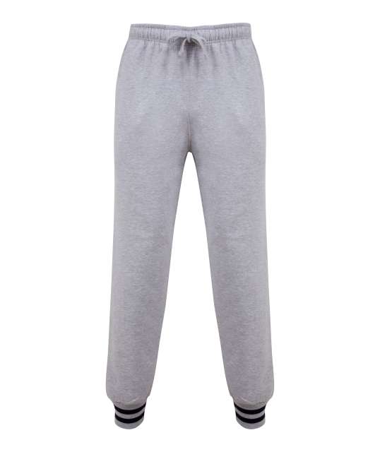 JOGGERS WITH STRIPED CUFFS