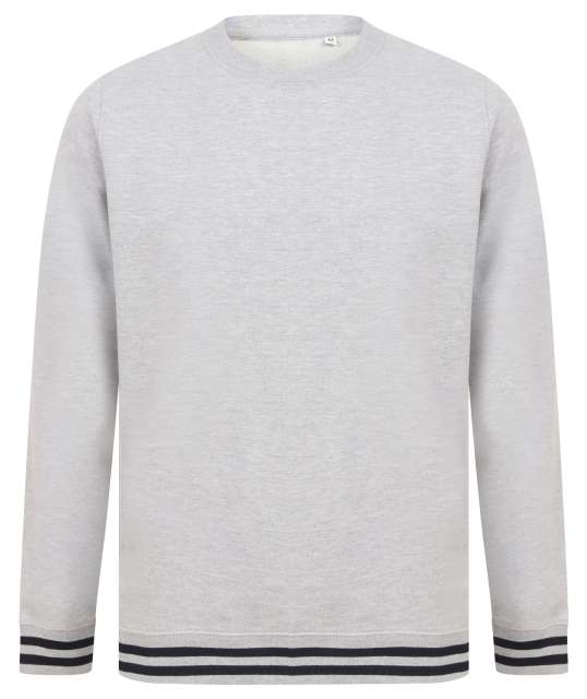 SWEAT WITH STRIPE CUFFS