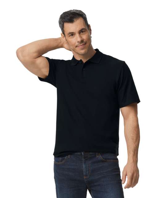 SOFTSTYLE<SUP>®</SUP> ADULT DOUBLE PIQUÉ POLO