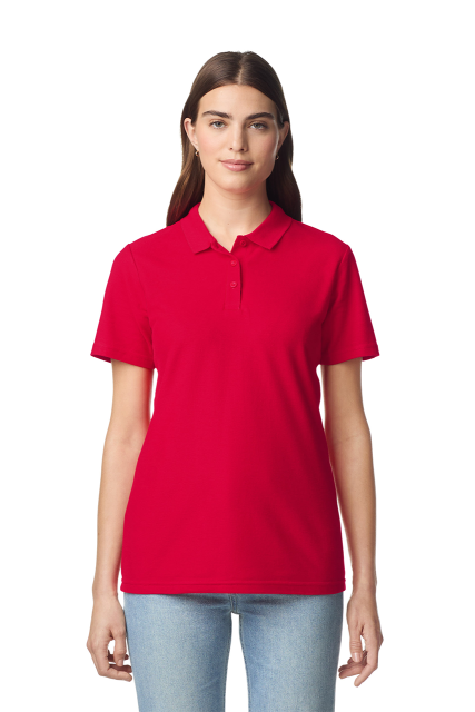 SOFTSTYLE<SUP>™</SUP> LADIES' DOUBLE PIQUÉ POLO