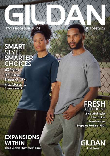 GILDAN STYLE & COLOR GUIDE 2026