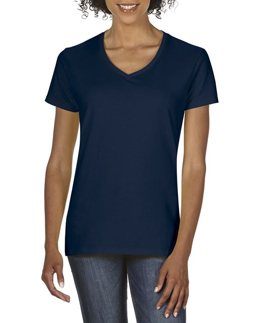 PREMIUM COTTON<SUP>®</SUP> LADIES' V-NECK T-SHIRT