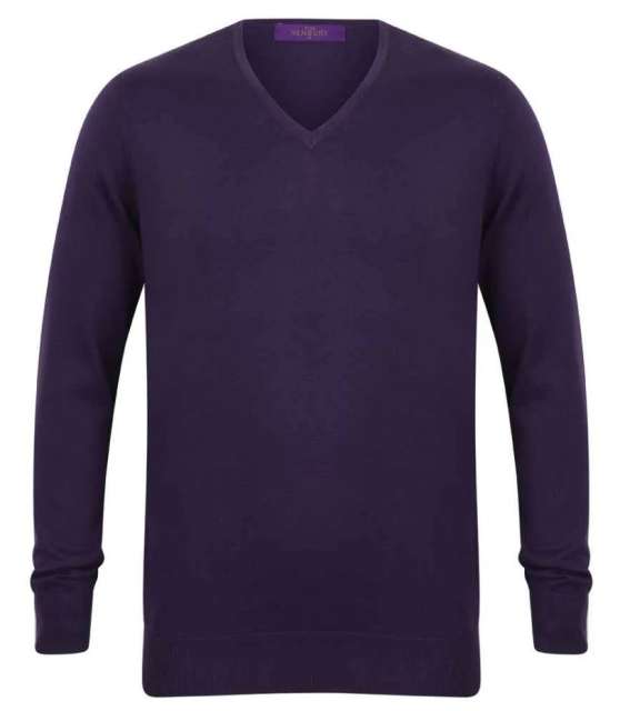 MEN'S 12GG V-NECK JUMPER