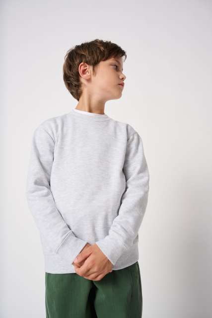 KIDS' BASIC ROUND NECK SWEATSHIRT