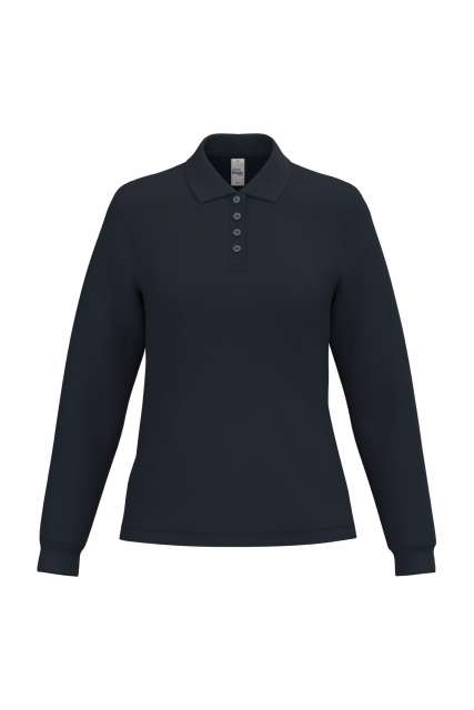LADIES' PIQUE LONG-SLEEVES POLO SHIRT