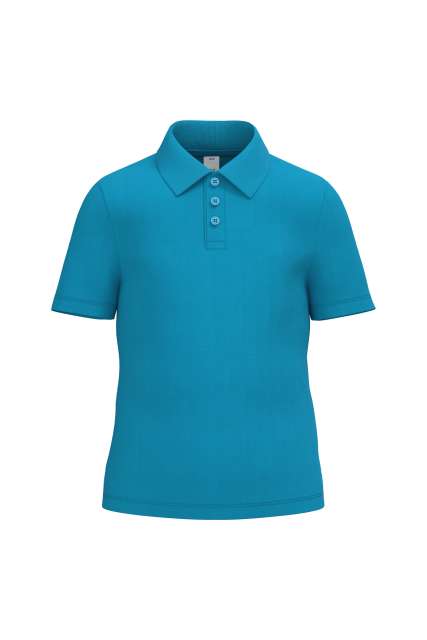 KIDS' PIQUE POLO SHIRT